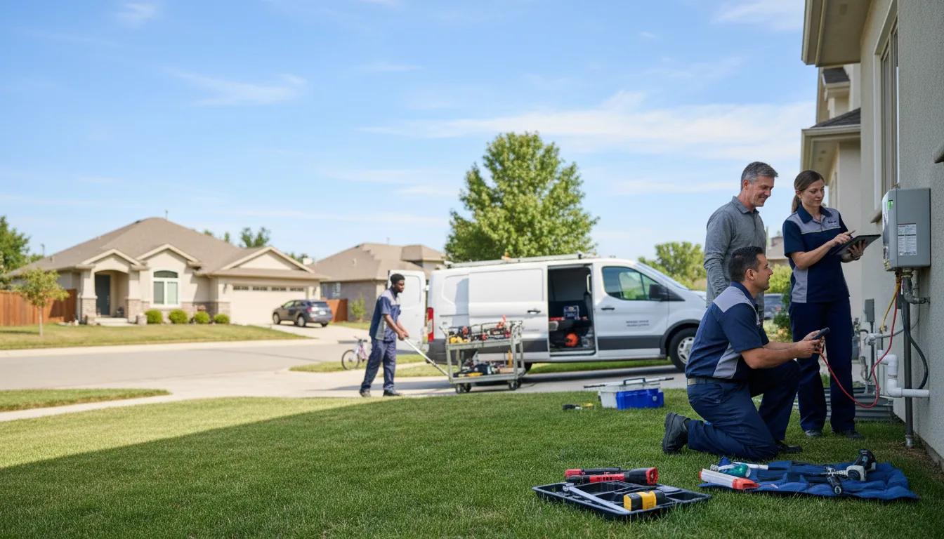 Tankless water heater service in Paupack, PA